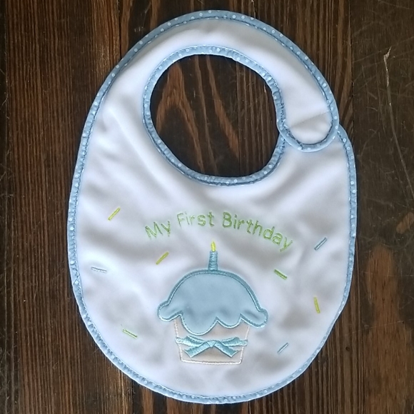 my first birthday bib